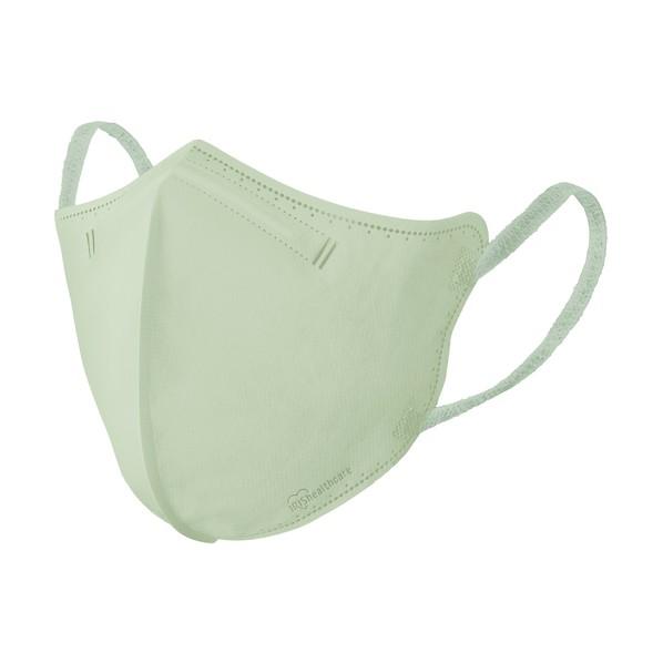 アイリスオーヤマ DAILY FIT MASK 立体 ふつうサイズ 30枚入 ピスタチオ RK-F3...