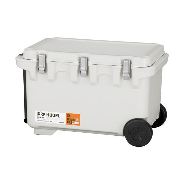 IRIS 201282 HUGEL 真空断熱クーラーボックス ホワイトアッシュ VITC-60-WH...