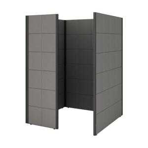 アイリスチトセ 吸音フェルトブース W1200×H1800 SPB-1218F-DG