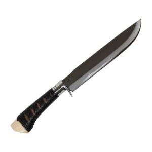 日本製 土佐 二丁差ナタ 細巾サヤ鉈 片刃210mm 磨青鋼+鋸240mm 限定