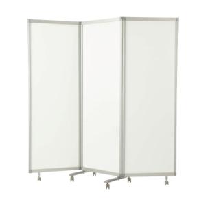 井上金庫販売 3連パーティション 布ブルー L...の詳細画像1