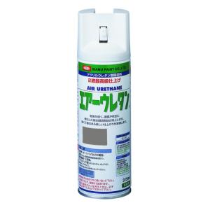 イサム塗料 エアーウレタン/アクリルウレタンスプレー(2液タイプ) プラサフグレー 315ml