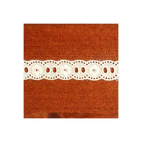 一井商店 一井商店 綿レース オフホワイト 長さ28000×幅18×高さmm CL7175-00 1...