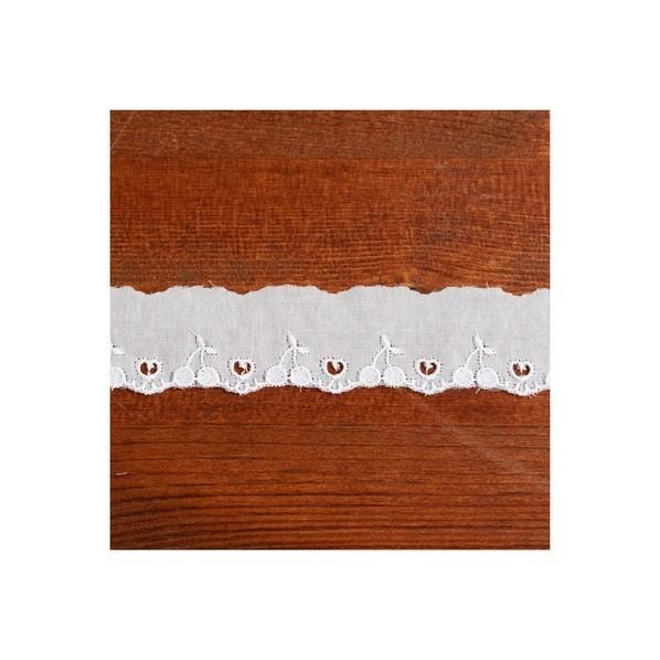 一井商店 一井商店 綿レース さくらんぼ 白 長さ28000×幅30×高さmm CL1336-0 1...