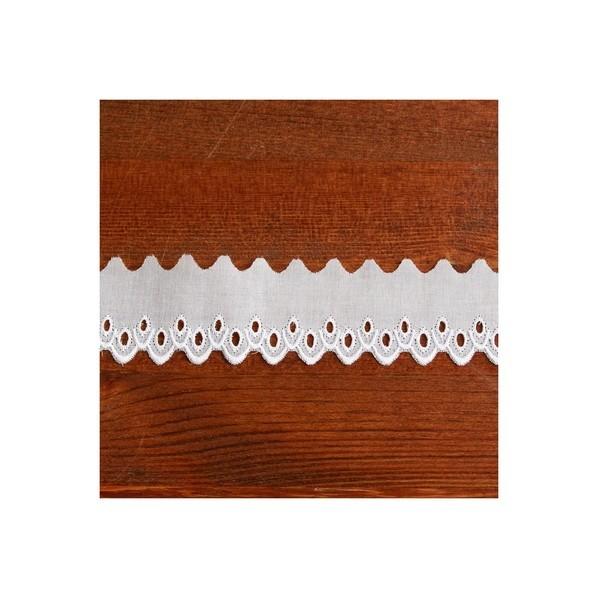 一井商店 一井商店 綿レース 白 長さ28000×幅40×高さmm CL1335-0 1巻