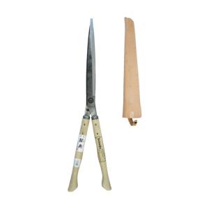 喜八作 プロ用 止メ付き葉刈鋏スーパー 210mm No108 青紙 強力