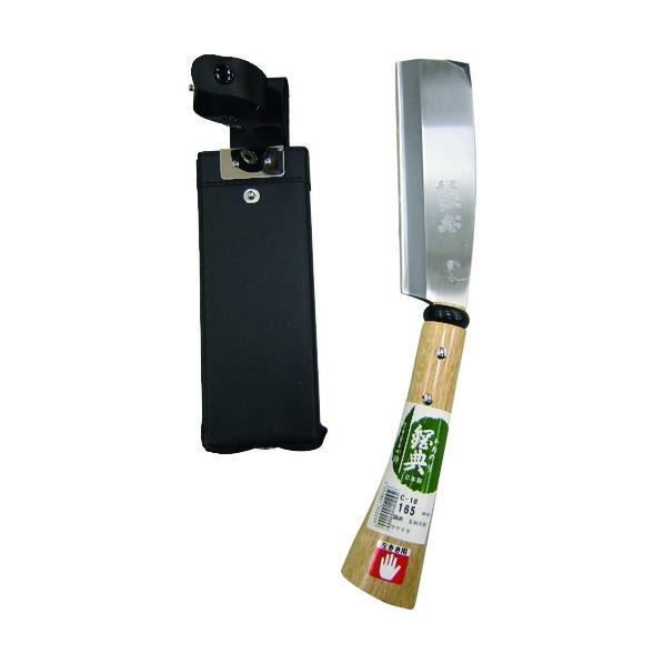 五十嵐刃物工業 鋼典 左サヤナタ 165mm C-18