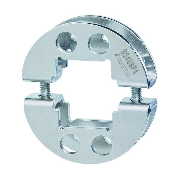 岩田製作所 角シャフト用 4穴付 SUS304 BS50SP4