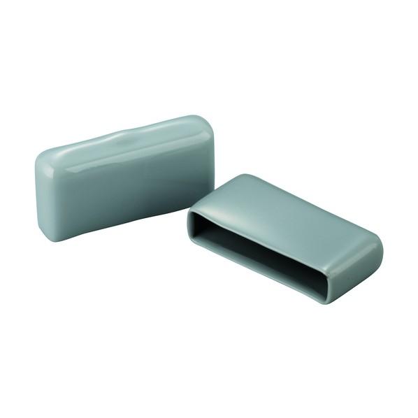 岩田製作所 保護キャップ フラットバー用 灰 HLGYF4X50-B