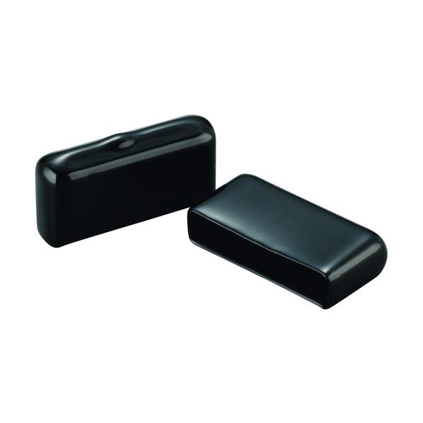 岩田製作所 保護キャップ フラットバー用 黒 HLDPF4X50-P