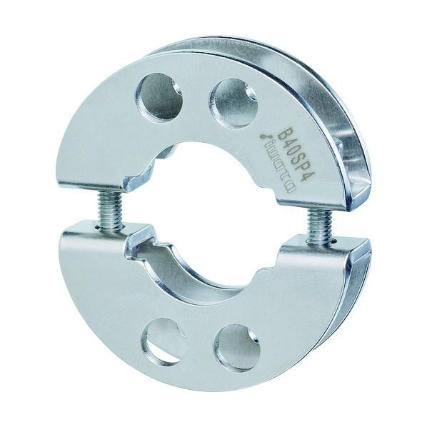 岩田製作所 丸シャフト用 4穴付 SUS304 B50SP4