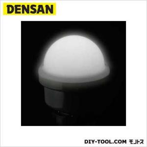デンサン LEDサイン球(散光タイプ) 52mm×80mm ホワイト P18SW-E2601-W 1...