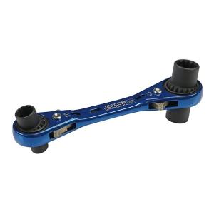 デンサン 両口ダブルソケットレンチ(ショートタイプ)