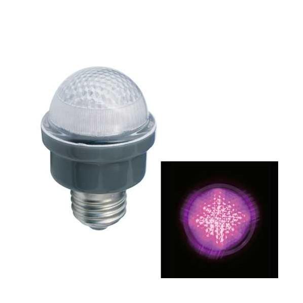 デンサン LEDサイン球 PC12W-E26-P 1個