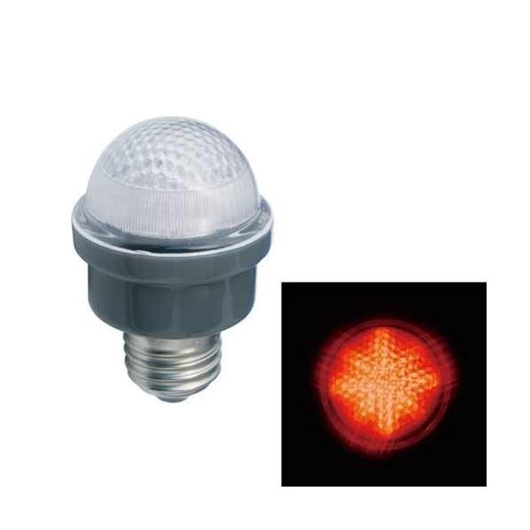 デンサン LEDサイン球 PC12W-E26-R 1個