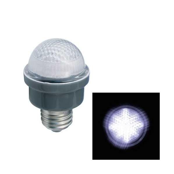 デンサン LEDサイン球 PC12W-E26-W 1個