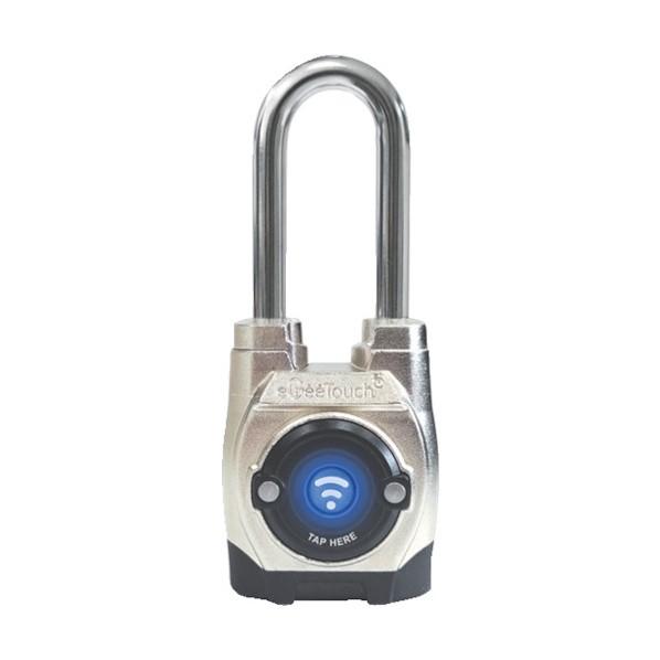 JSB TECH社 防じん・防水スマート南京錠eGeeTouch第5世代 IP66（ロングシャックル...