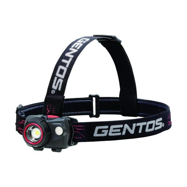 ジェントス 赤色LED搭載ヘッドライト WS-343HD