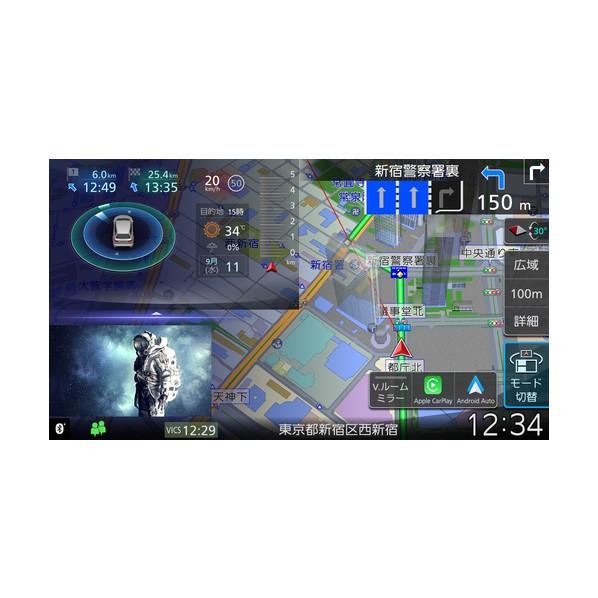 JVCケンウッド ナビゲーション 9インチフローティングナビゲーション MDV-M911HDF 1台