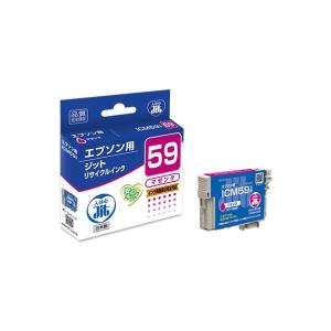 ジット エプソン EPSON ICM59対応ジットリサイクルインクカートリッジ マゼンタ JIT-E59M 1個