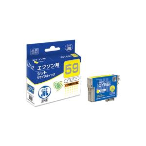 ジット エプソン EPSON ICY59対応ジットリサイクルインクカートリッジ イエロー JIT-E59Y 1個