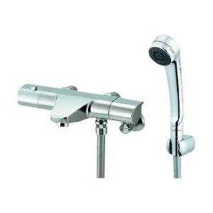 カクダイ サーモスタットシャワー混合栓 クローム 173-076 1