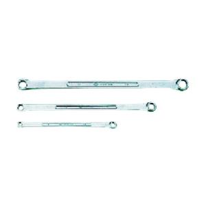 京都機械工具 超ロングストレートめがねレンチセット(3本組)