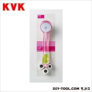 KVK スケルトンシャワーヘッド低水圧・節水 ピーチ PZ964BPK