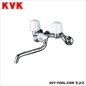 KVK 一時止水付2ハンドル混合栓 幅×奥行:200×286.5mm KM103N2｜diy-tool