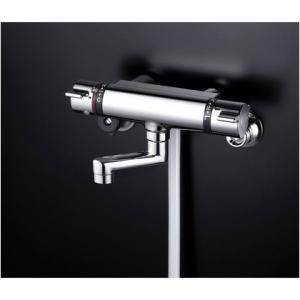 KVK サーモスタット式シャワー80mmパイプ付 KF800TN