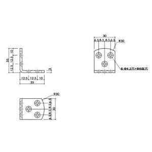 クマモト ステンレス強力補強金物幅広アングル ...の詳細画像1