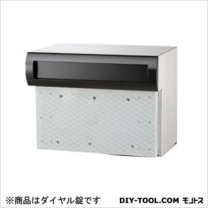 コーワソニア 郵便ポストSONIA埋込ボックスタイプダイヤル錠 ブラック 27.5×29×39cm R905B