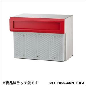 コーワソニア 郵便ポストSONIA埋込ボックスタイプCタイプラッチ錠 レッド 27×29×39cm C905R