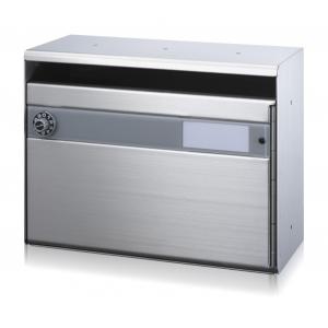 コーワソニア 集合郵便受箱:DA-N1 ラッチ錠 ステンレス W340xH260xD150mm