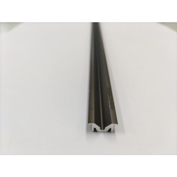 家研販売 レベラレール V型埋込ツバ付き 1830mm ブロンズ レールサイズ:16×8×1830m...