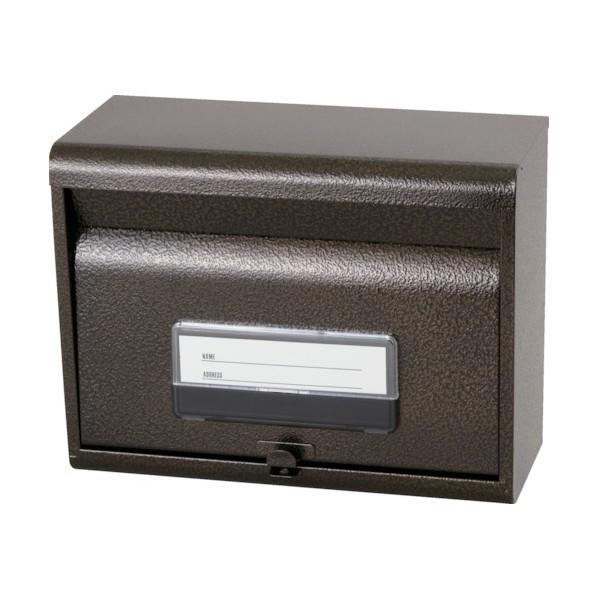 KGY工業 サントミ郵政型ポスト エンボスブラウン 37.7×28.5×18cm SGE-80 1