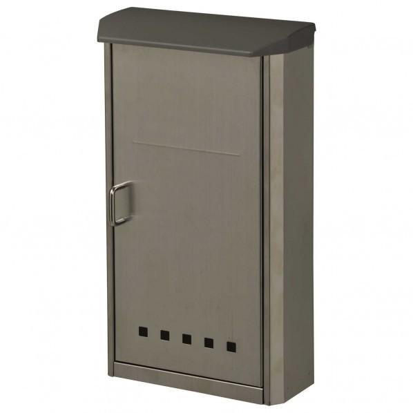 KGY工業 タテ型ポスト ステンレス 全幅(mm)X全高(mm)X全奥行(mm):210X365X1...