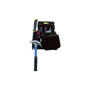 クニーズ 革製腰袋ダブルバッグ腰袋」両側ベルト(ベルト付き) AP-630 1