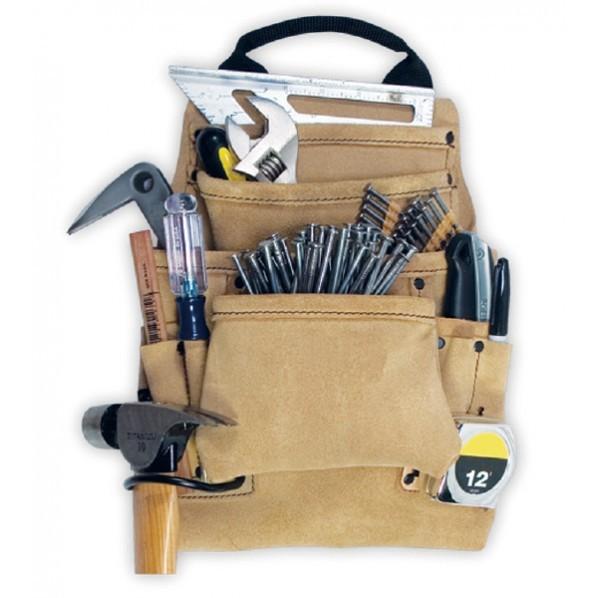 ※法人専用品※クニーズ 革製腰袋片側(ベルト無し) AP-923T 1個