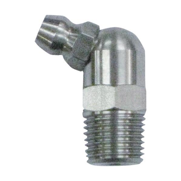 栗田製作所 ステンレスグリースニップルＢ型Ｒ１／４ＪＩＳ型 GNB2J-S