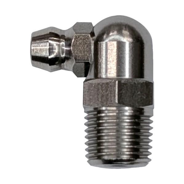 栗田製作所 ＫＵＲＩＴＡ　ステンレスグリースニップル　Ｃ型Ｒ１／８ＪＩＳ型 GNC1J-S