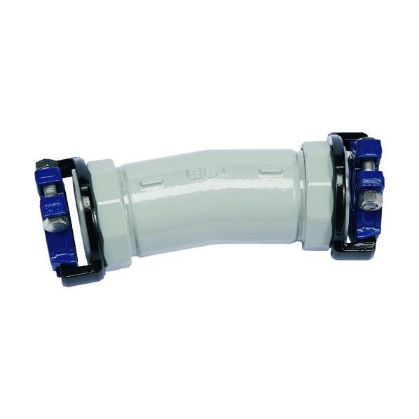 川西水道機器 カワニシ 塩ビ管用継手 Xエルボ111/4°V50 SKX11LV50