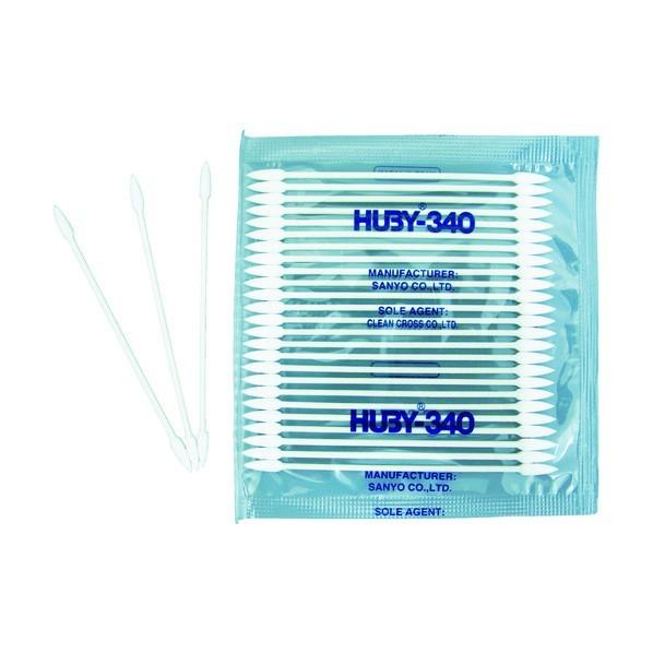クリーンクロス ＨＵＢＹ　マイクロスワッブ（シャープポイントスリム）　（１箱（袋）＝１００本入） 1...