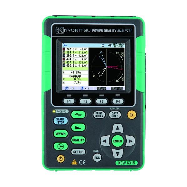 共立電気計器 電源品質アナライザ KEW6315 1点