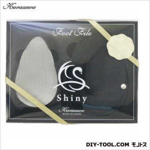 柄沢ヤスリ 踵ヤスリシャイニー カワケース クロ 80 カワケース クロ