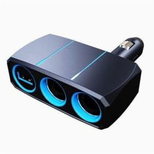 カシムラ 2連ダイレクトソケット リバーシブルUSB2.4A ブラック W90×H32×D50mm ...