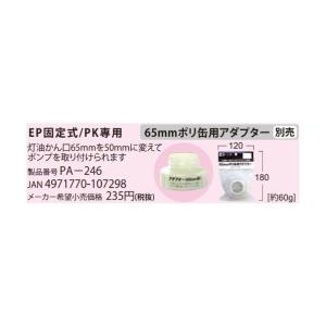 工進 KOSHIN 灯油ポンプEP用ポリ缶用ア...の詳細画像1