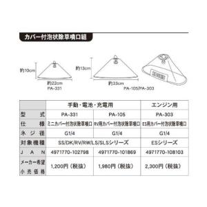 工進 KOSHIN 噴霧器用 カバー付泡状除草...の詳細画像1