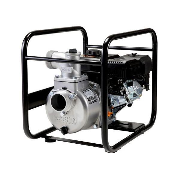 工進 KOSHIN エンジンポンプ 80ミリ 黒 口径80ミリ SEV-80X 1台