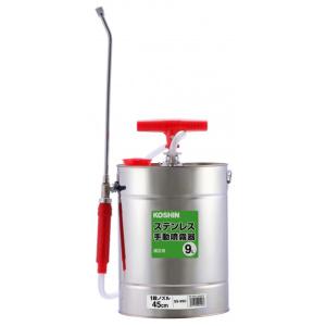 シバタ 肩掛半自動形噴霧機 園芸スプレー9L ES-9C ※同梱不可 : しこく